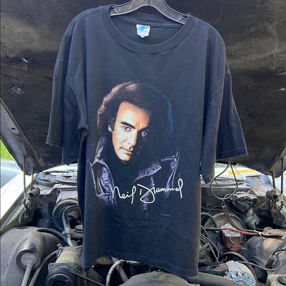 Neil Diamond 1996 vintage tour tee official merch size XL